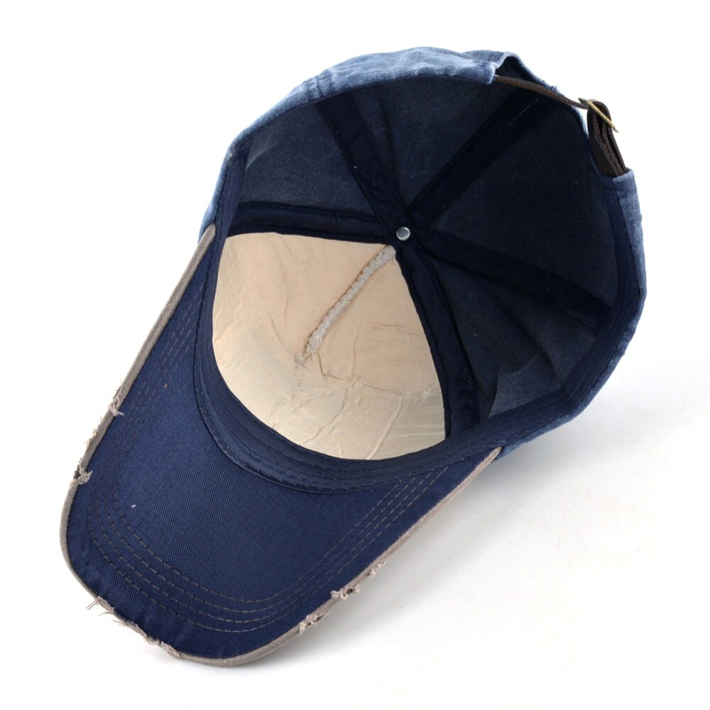 Unisex Baseball Cap Männer Frauen Tiere Stickerei Snapback Hut Frühling Sommer Baumwolle Gewaschen Denim Hip Hop Knochen Casquette