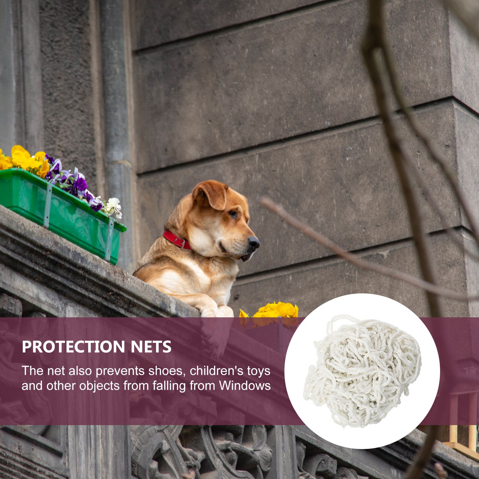 Household Pet Mesh Anti-fall Dog Netting Balcony Cat Netting Pet Accessory