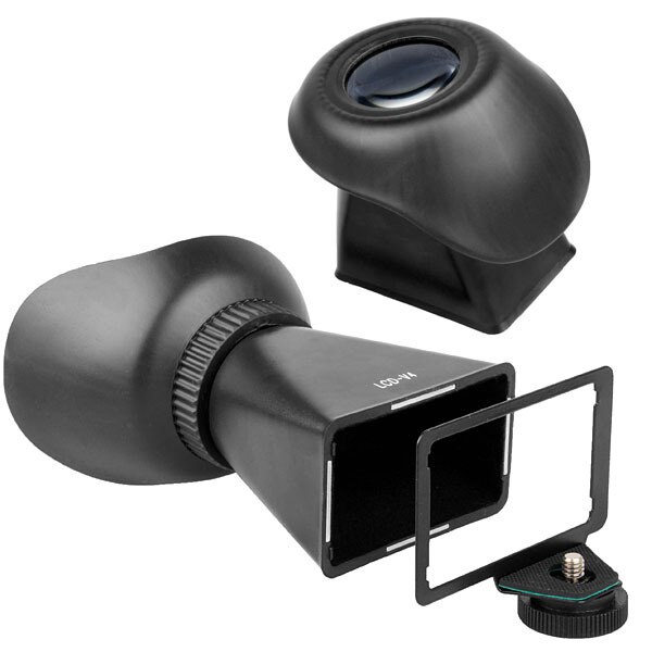 V4 LCD Viewfinder Magnifier View Finder 2.8X 3" 3 inches Eyecup Hood for Sony NEX3C NEX 5R 5X 5N 5T