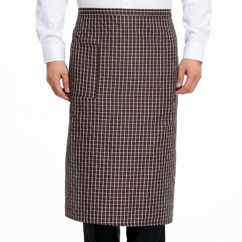 Restaurant kitchen food service cotton long apron for waiter waitess chef apron cook apron