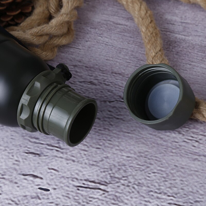 Termo de 500ml para hombres del ejército, botella de Taza Termo aislada de acero inoxidable para té agua café Sport Swig, Taza de Viaje portátil para exteriores