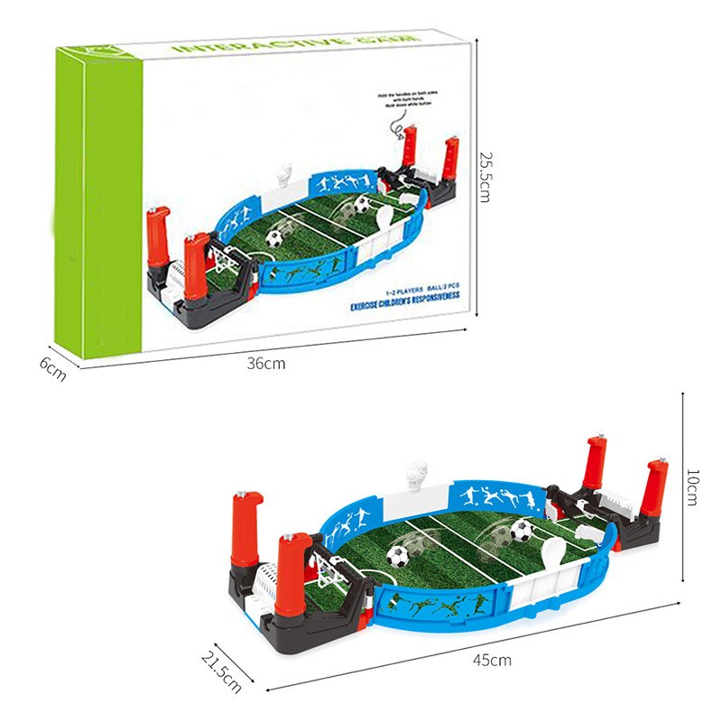 Mini Tabletop Soccer Game Desktop Mini Football Tabletop Arcade Game Fun Kids Adults Table Soccer NIN668