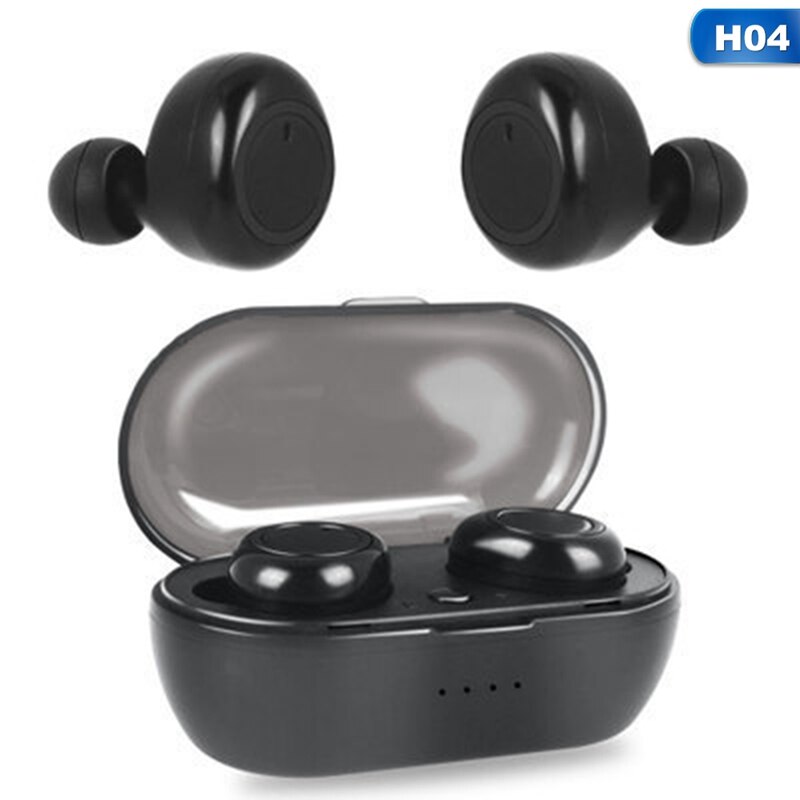 GT1 TWS Fingerprint Touch Bluetooth Earphones, HD Stereo Wireless Headphones,Noise Cancelling Gaming Headset: 4