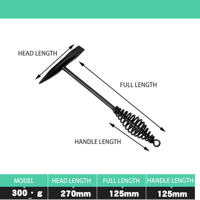 Herramienta Sporadic para soldar con mango de martillo, soldador de soldadura, herramientas de mano para quitar la escarcha de soldadura