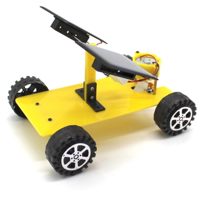 Handgemachte Modell Spielzeug für Primäre und Sekundäre Schule Studenten mit Dual Solar Panels