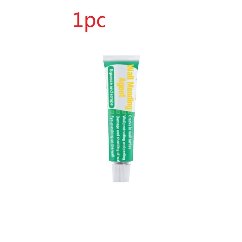 Waterproof Wall Repair Agent Wall Repair Cream Wall Crack Nail Repair Agent Walls Peeling Graffiti Gap Repair Paste Anti-mold: 1pc