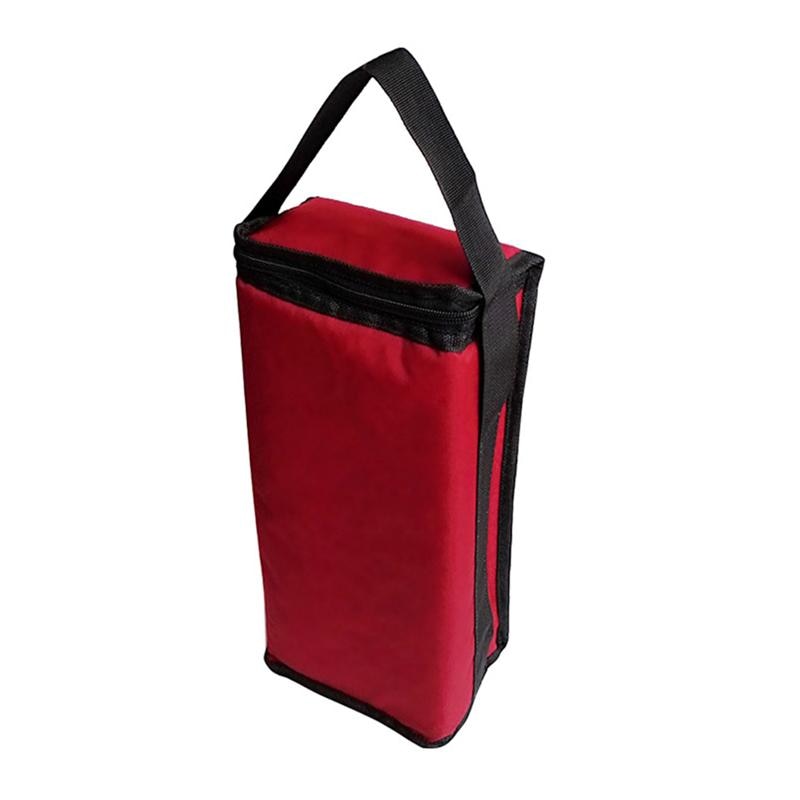 1 PC 2 gniazda wina torba termiczna na boże narodzenie urodziny wesele liniowej wyściełane etui na wino worek robić przechowywania na imprezę podróży A2