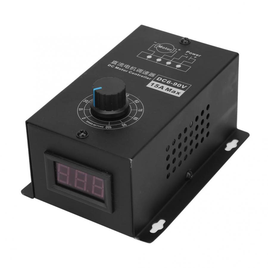 Motor PWM speed controller 400W AC 220V Pinpoint Regulator Controller Vooruit en Achteruit Motor Gouverneur