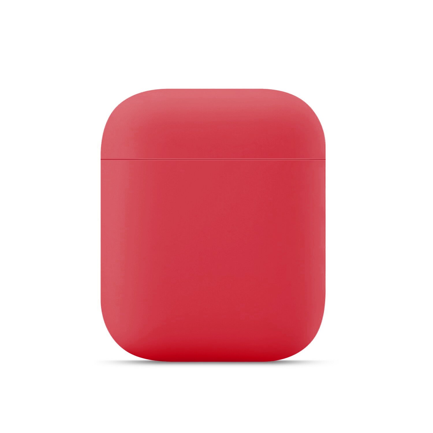 Soft Silicone Cases For Apple Airpods 1/2 Protective Bluetooth Wireless Earphone Cover For Apple Air Pods Charging Box Bags: red
