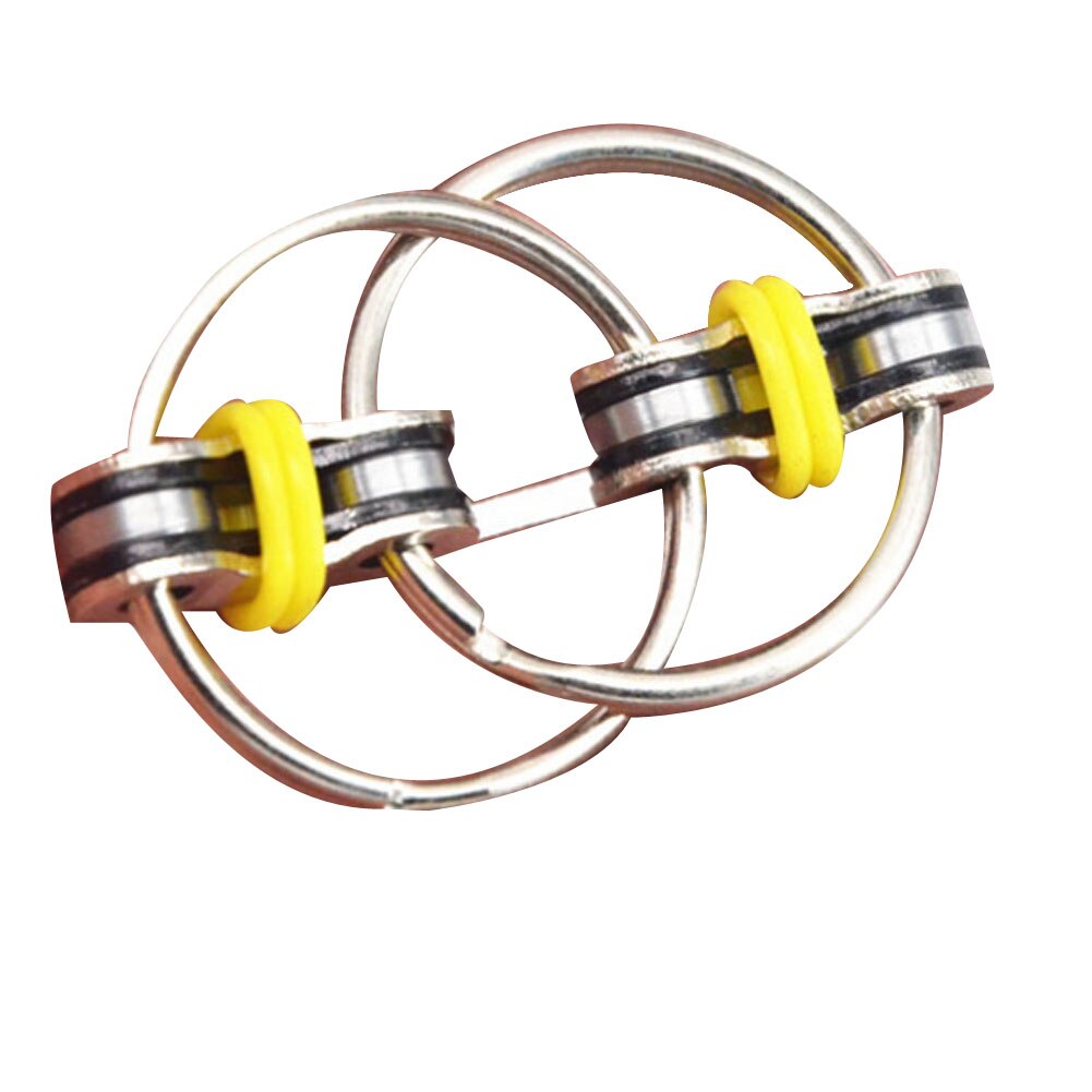 1 pezzo disponibile portachiavi Spinner a mano/Fidget Vent riduzione della pressione catena decompressione per adulti bavaglio giocattolo e scherzi pratici