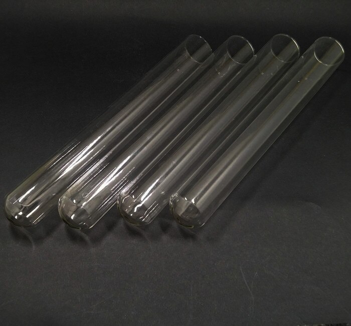 10 stks/partij 20*150mm u-vorm bodem glazen reageerbuis voor school laboratary