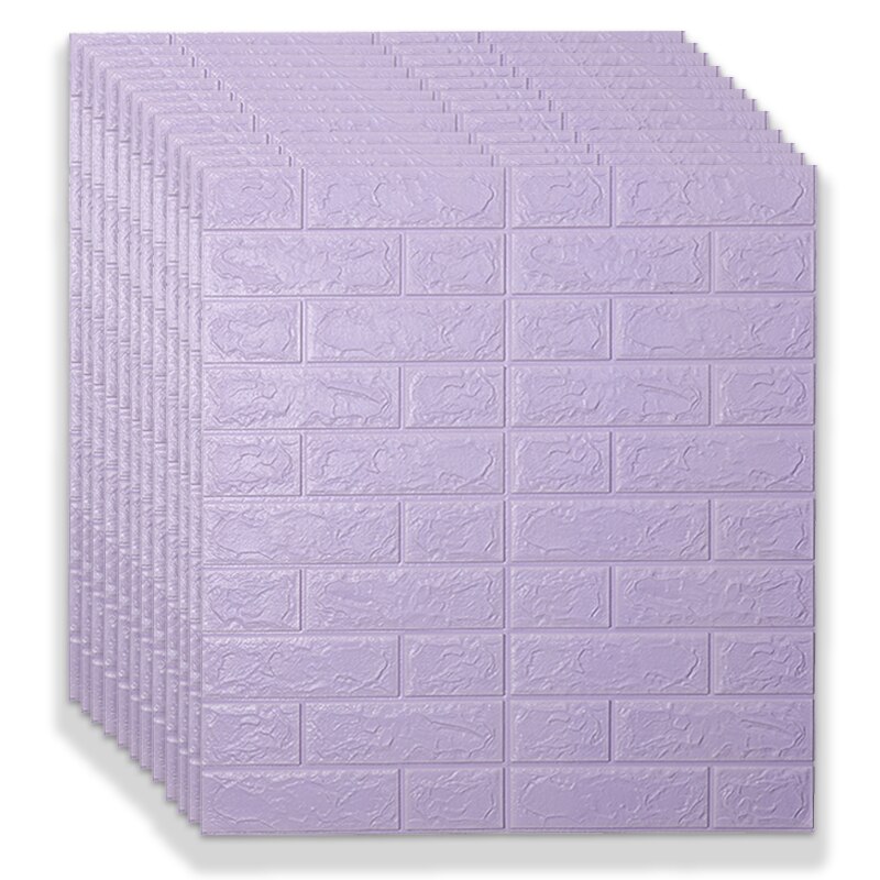 3D Wall Stickers Self-adhesive Brick Panels Living Room Decoration Bedroom Decor Waterproof Wallpaper Kitchen TV Backdrop Home: 9