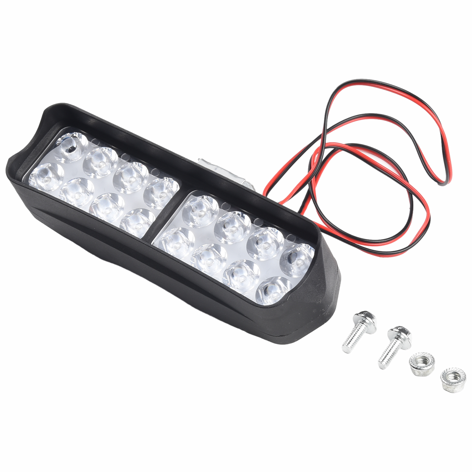 Faro LED para bicicleta eléctrica de 12V-80V, triciclo superbrillante para motocicleta, lámpara Led 8/12/16, piezas de luz delantera de conducción de seguridad para bicicleta eléctrica