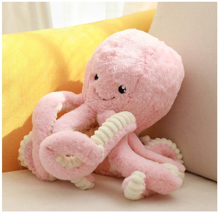 18/40/60/80CM Schöne Octopus Gefüllte Plüsch Puppe Spielzeug Kinder Freundin Geburtstag Home Decor blau Kreative Cartoon Plüsch Spielzeug