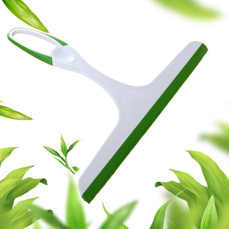 Glass Window Wiper Soap Cleaner Squeegee Shower Bathroom Mirror Cleaning Brush