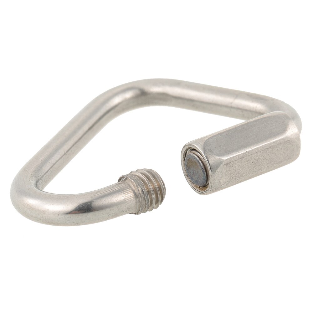 D Buckle Carabiner Rock Climbing Buckle Hanging Hook Carabiner Quick Link Lock Rope Buckle Camping Hiking Climbing Equipment