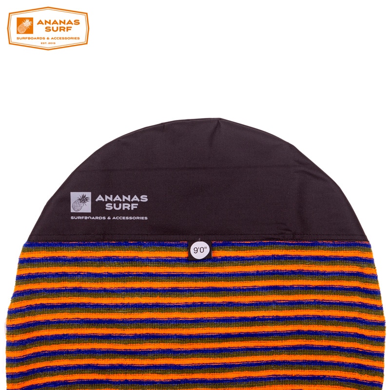 Ananas Surf 9'0 "260 cm Planche De Surf Chaussette 9 pi. Surf Longboard Nez Rond Souple Housse De Protection Extensible en Tricot