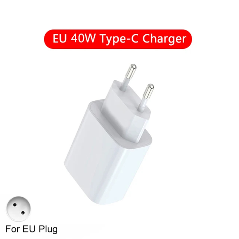 PD 40W Schnellladegerät für iPhone 11 12 13 14 15 16 Profi Max XR X XS 8 Plus USB C Ladegerät Schnellladekabel Stecker Telefonzubehör: EU