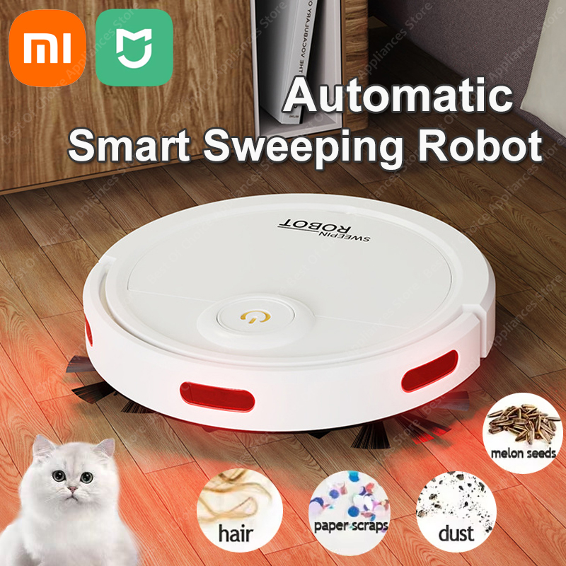Xiaomi MIJIA-Robot de barrido completamente automático, máquina de barrido y fregado con succión, electrodoméstico inteligente, Robots de limpieza de cocina