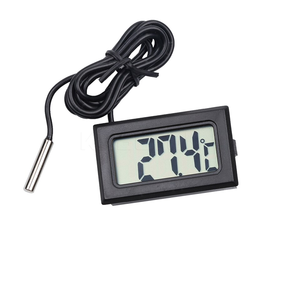 Digitale LCD Thermometer Mini Koelkast Temperatuursensor Vriezer Thermometer voor Keuken Bar Gebruik