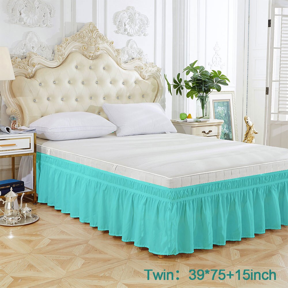 Neue Feste Elastische Bett Felsen Heimat Hotel Schlafzimmer Dekorationen Liefert 8 Farben Heimat Textil Bettdecke Bett Röcke