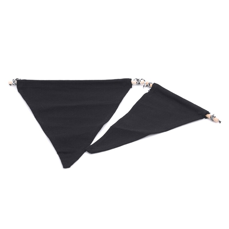 Pin Display Pennant Banner Enamel Lapel Pin Badge Flag Blank Black Canvas Wall Banner Badge Storage Home Hanging Decorations: black / M