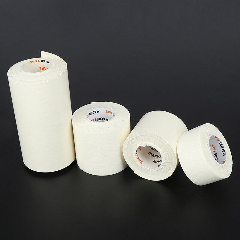 25/40/100mm Waterproof Sponge Beige Premium Adhesive Tape Sport Binding Physio Muscle Elastic Bandage Strain Injury Support