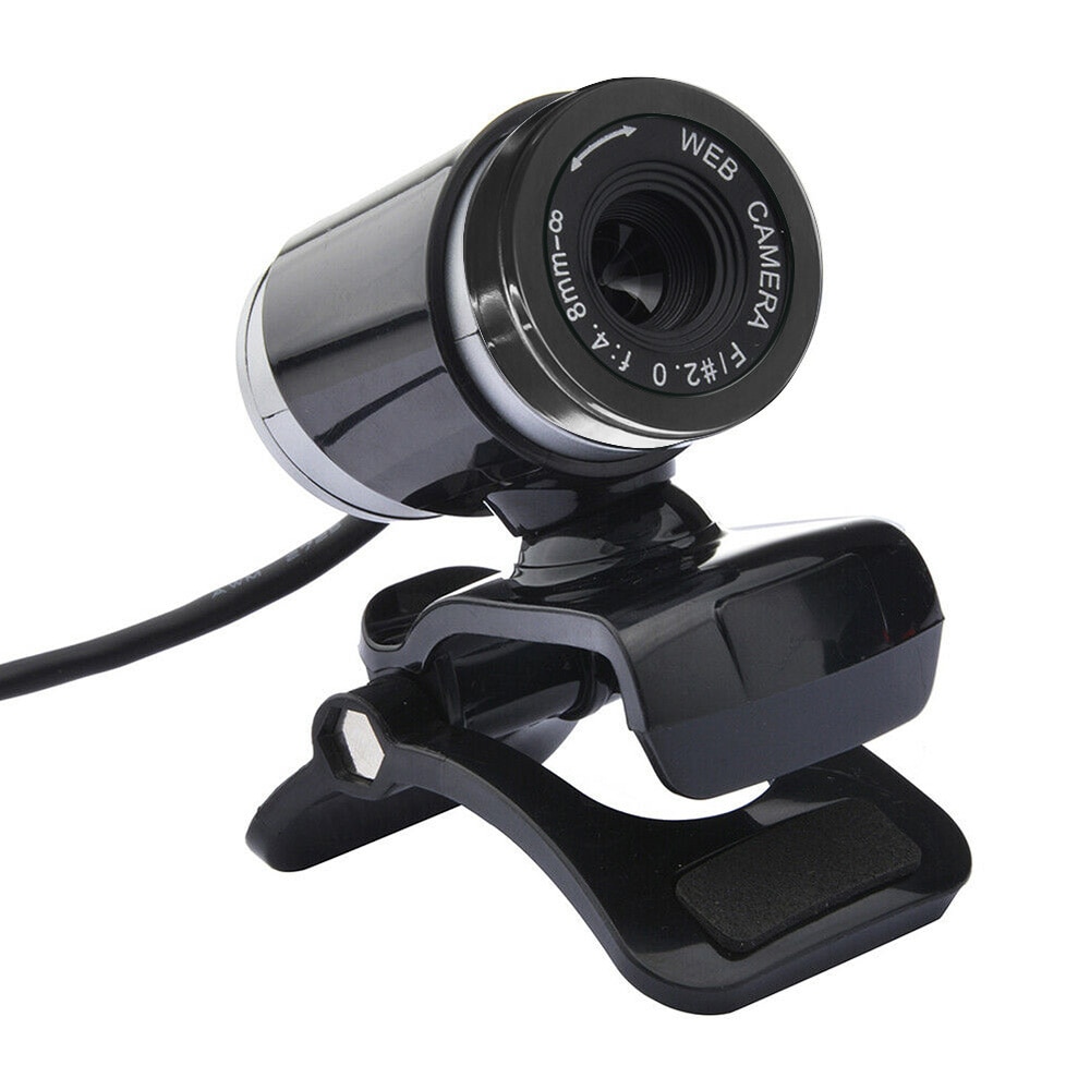 12MP Usb Webcam 2.0 High-Definition Web Camera Met Microfoon Clip-On Base 60FPS Webcam Voor Laptop computer Video Call