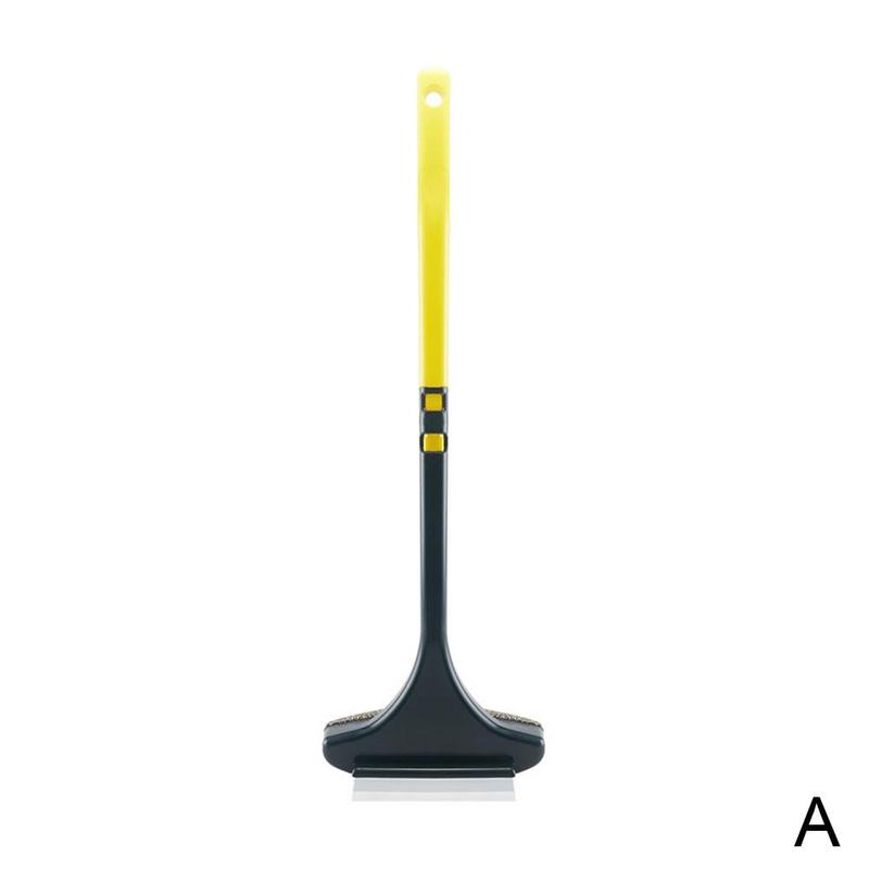 Brosse de nettoyage spécial pour moustiquaire, outil multifonctionnel de nettoyage de vitres de voiture et de ménage: Yellow