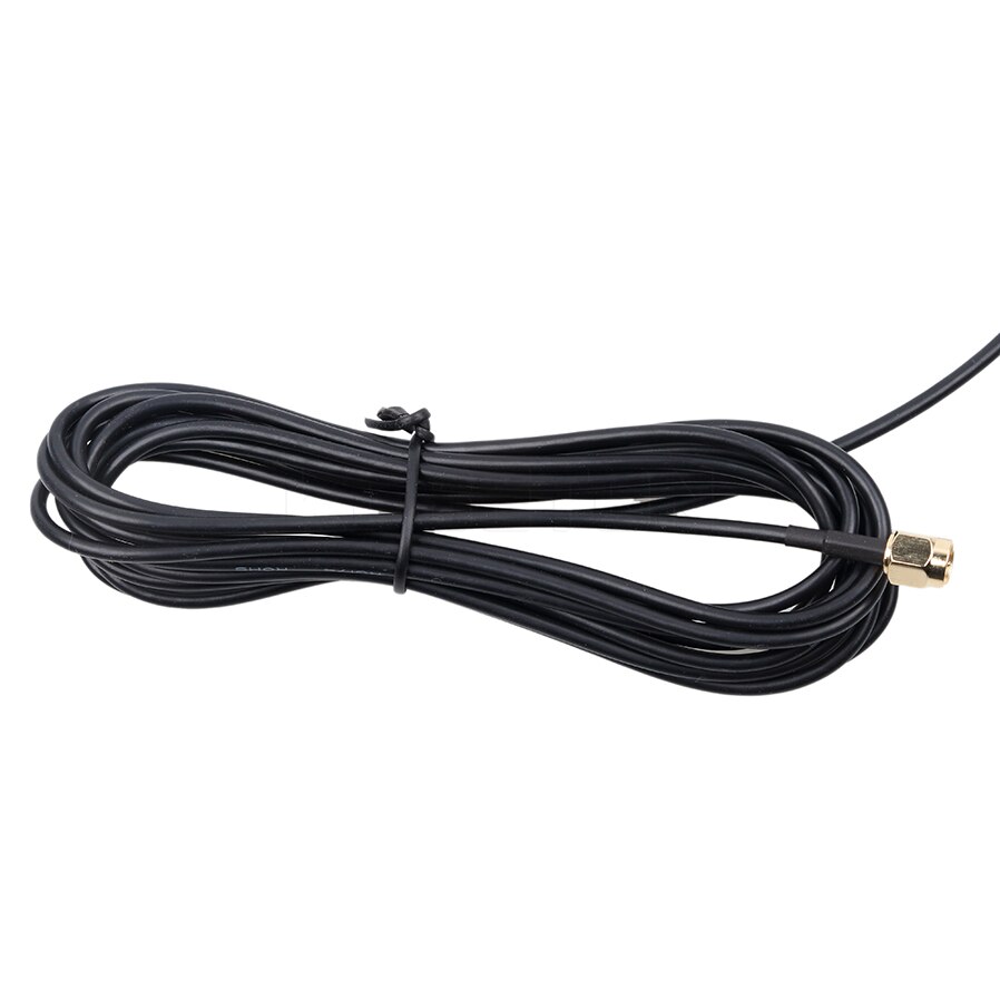 kebidumei GPS Active Remote Antenna 3M Mini GPS receiver Antenna Amplification DVD Navigation SMA Interface Connector