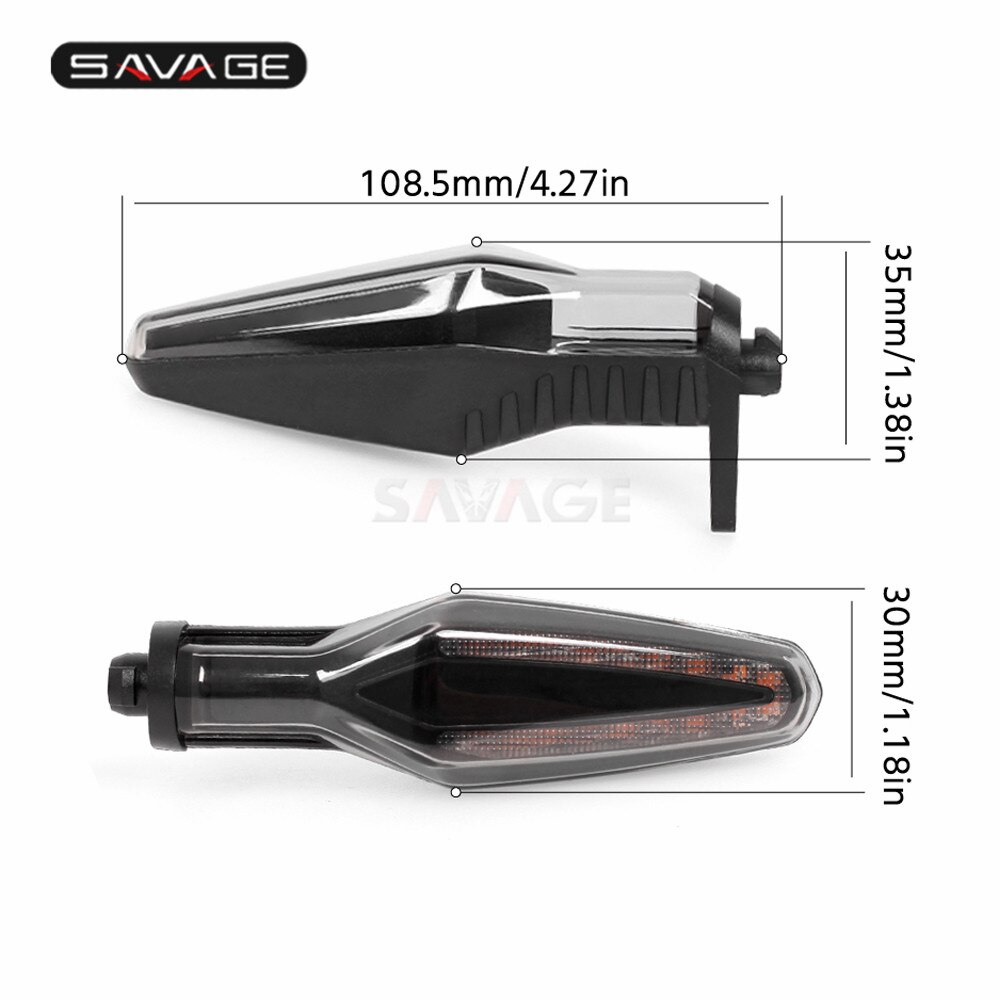 For STREET Triple 675 675 R , 765 RS 765S 765R 1050RS 1200RS Daytona Flashing LED Indicator Light Turn Signals