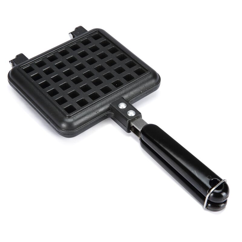 Non-stick vafler maker skimmel firkantet jern maskine bageplade kageproducent køkkenredskaber smag æg mix ovn: Default Title