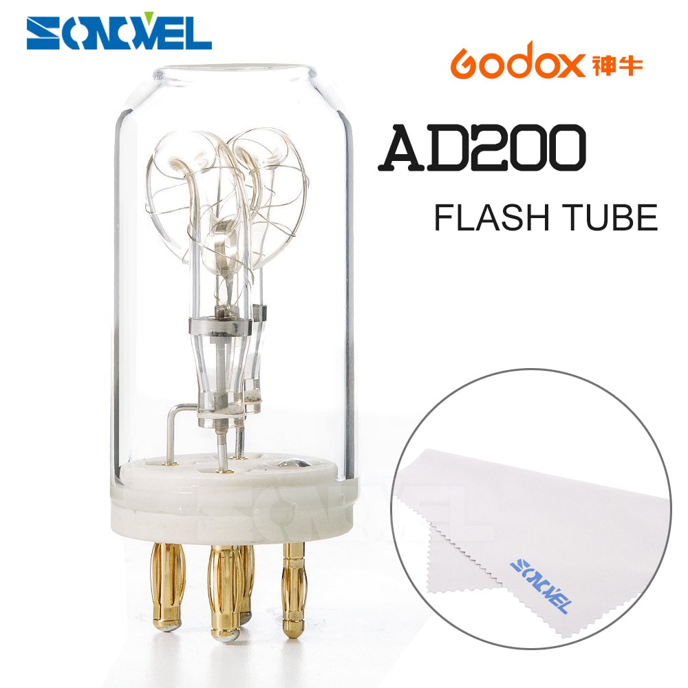 Godox AD-FT200 AD200 Pocket Flash 200 W Flash Tube Bare Bulb voor Godox H200J Flash Hoofd op Godox AD200 Flash accessoires