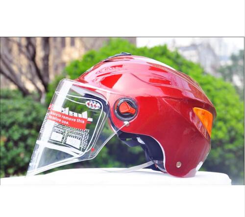 Zomer Motorfiets Half Helmen Fiets Scooter Helm Zonnebrandcrème Anti Uv Motorhelm Casco Capacete: 2