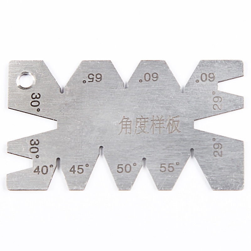 Machining Threads Screw Cutting Gauge Stainless Steel Angle Arc Model Angles Measure Tool