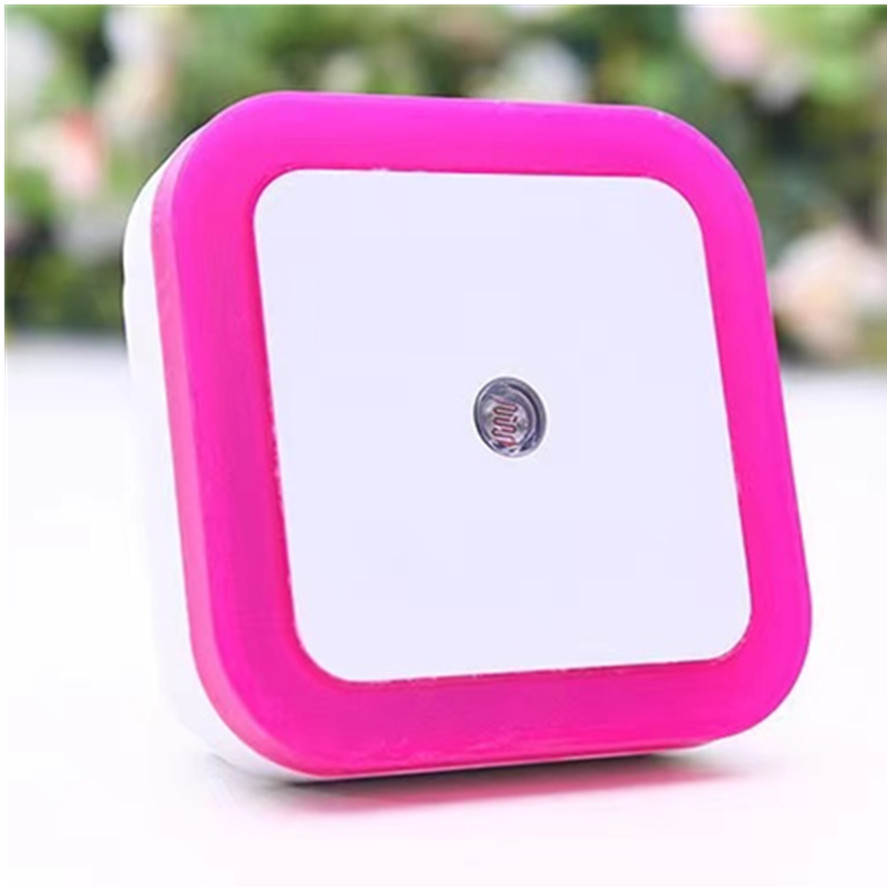Wireless LED Night Light Sensor Lighting Mini EU/US Plug Night light Lamp For Children Room Bedroom Lights Christmas Lighting: BROWN / US