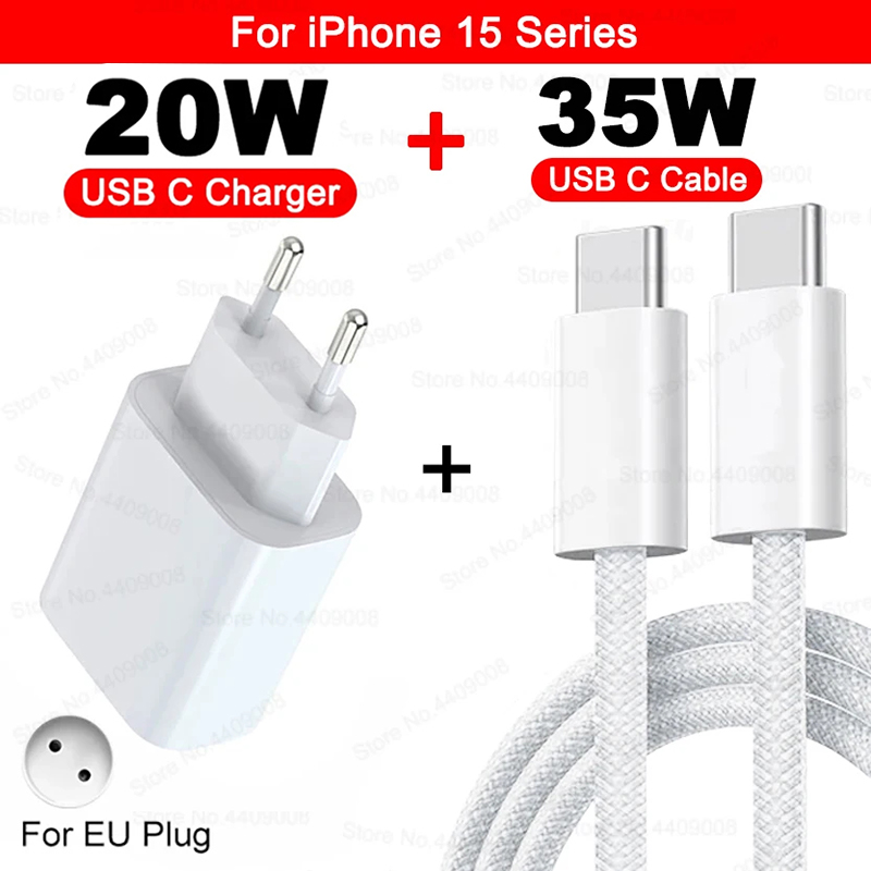PD 20W Cargador Rápido Para el iphone 16 15 11 12 13 14 Pro Max Plus Cable de Carga Rápida Para el iphone de Apple Cargador Enchufe Del Teléfono accesorios: CH