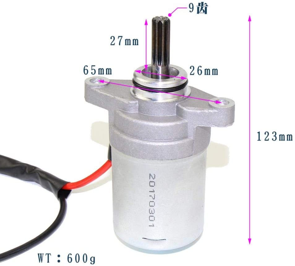Motor de arranque para Yamaha ZY100 RS100 RSZ100 BWS100 RS 100 RSZ 100 BWS 100 100cc ATV