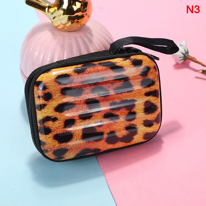 1PC Luggage Model Square Tin Iron Box / Mini Pouch / Key Purse / Pencil Case/steel Box/coin Storage Bag/headset Bag: 3