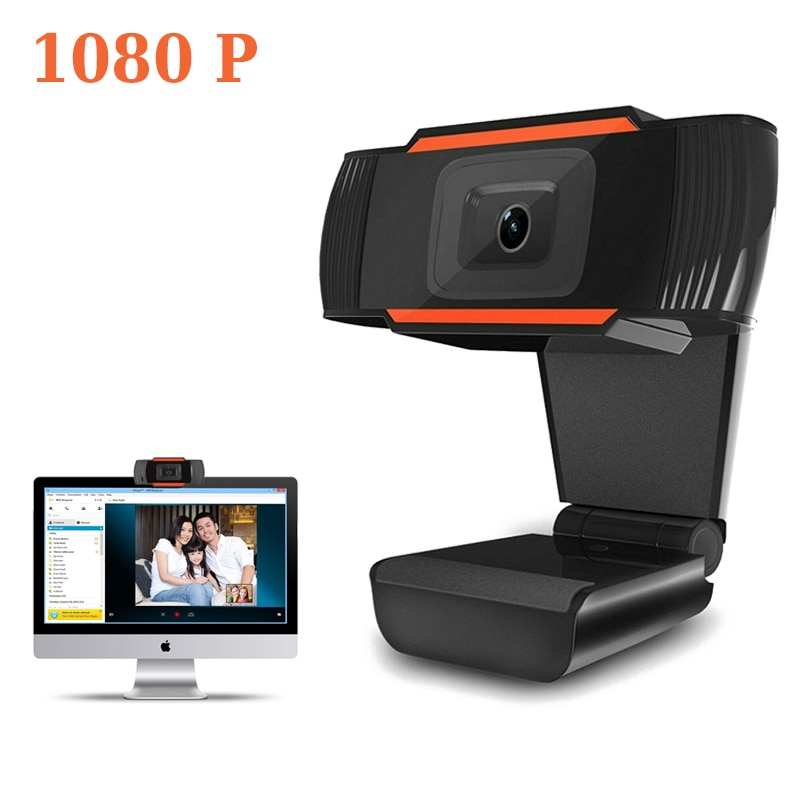 Mini caméra Web rotative USB 2.0 de PC de Webcam de HD avec la haute définition d'enregistrement vidéo de Microphone avec les images 1080P/480P vraies de couleur