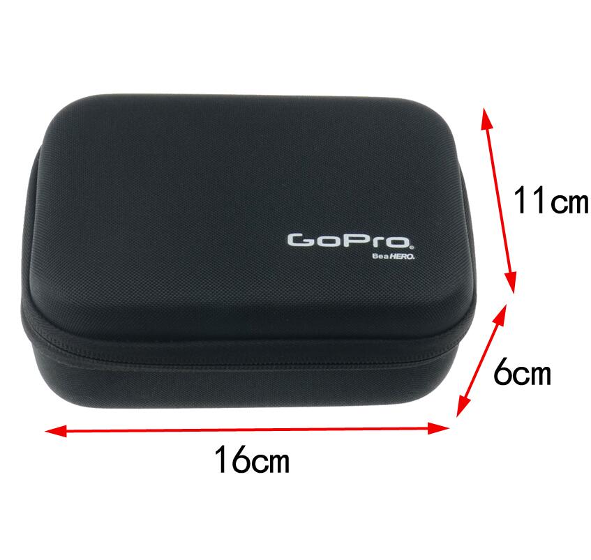 LANBEIKA Für Gopro 3 Größen Nylon Tragbare Lagerung Sammlung Tasche Fall für GoPro Hero 8 7 6 5 4 3 + SJCAM SJ5000 M20 SJ6 SJ7 EKEN: GO52