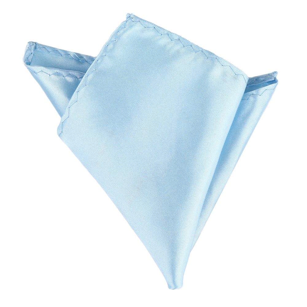 Écharpe carrée noire rouge bleu | Costume blanc homme, accessoires serviette de poche pour Banquet de mariage anniversaire