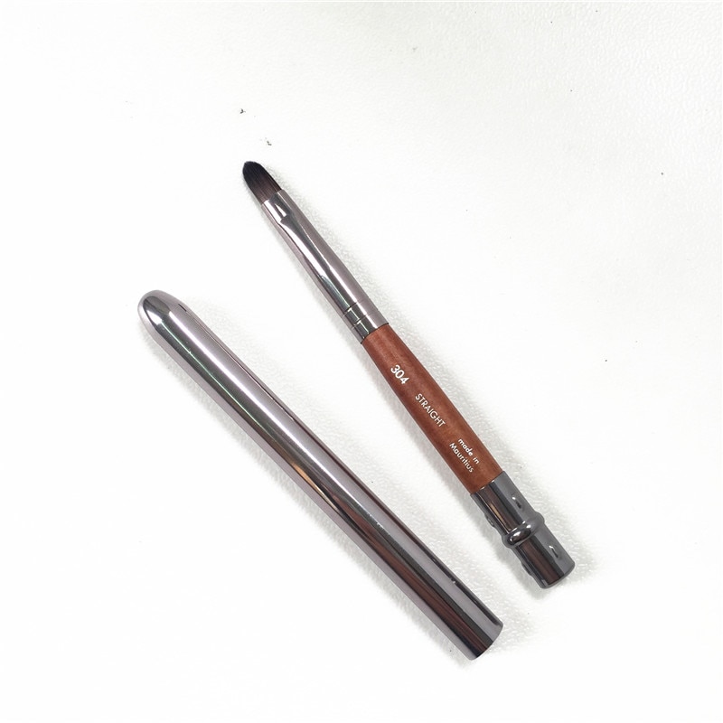 LIP BRUSH MET CAP-304-Touch up Concealer Liner Brush-Beauty Up kwasten Applicator Tool