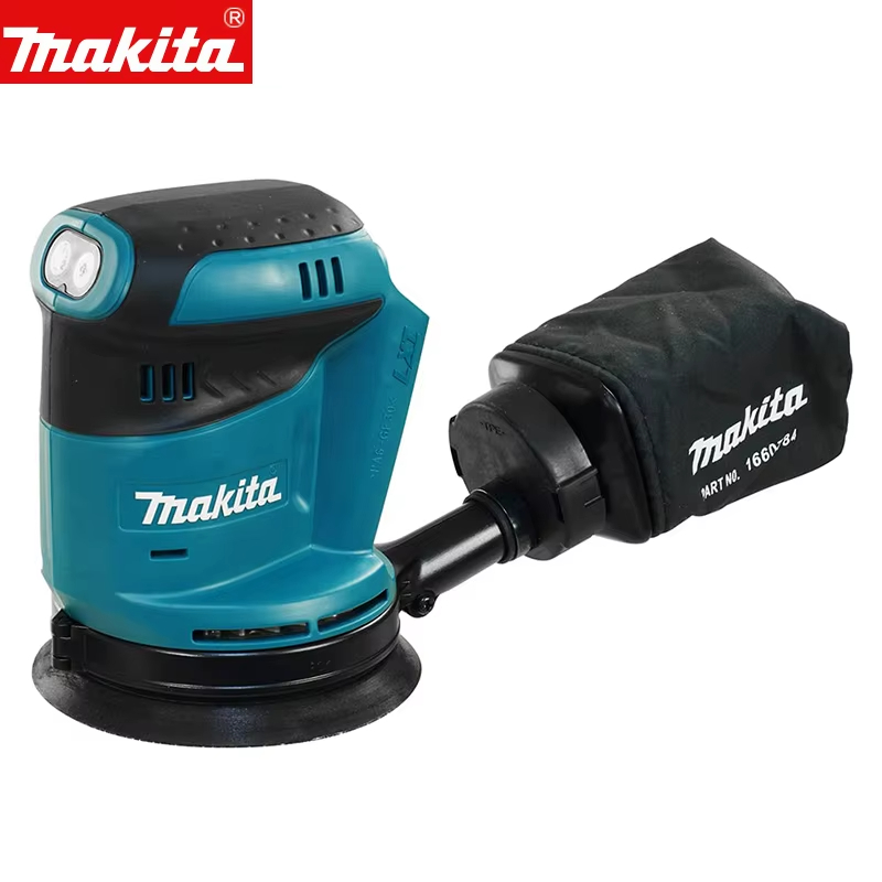 Makita DBO180Z Lithium-Ionen 18 V kabellose wiederaufladbare Scheibe, Exzenterschleifer, Holzbearbeitung, Schleifkitt, Polieren, nacktes Werkzeug