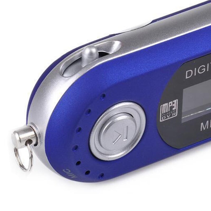 Tragbare Digitale Mini USB MP3 Musik Spieler Auto Auto FM Radio Funktion Mit TF Karte Slot LCD Bildschirm USB Blitz Stock Mit Kopfhörer