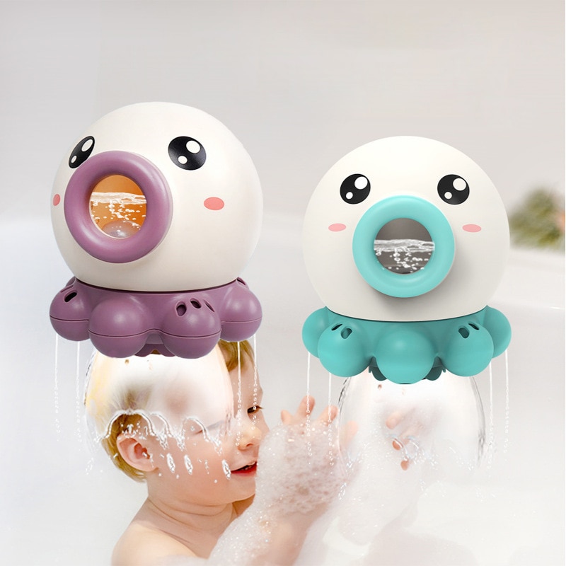 Baby Kids Badspeeltjes Water Spray Douche Game Kinderen Zwemmen Badkamer Octopus Zwemmen Leuke Speelgoed Grappige Cadeaus Voor Meisjes Jongens