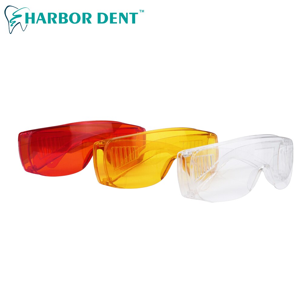 Gafas de protección ocular Dental, lentes para laboratorio Dental, gafas de trabajo, luz de curado UV, herramienta de blanqueamiento de dientes