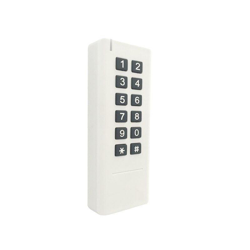 RAYKUBE Wireless Password Keypad & RFID Reader Use For Our Wireless Door Lock With 10pcs RFID Keyfobs R-K10
