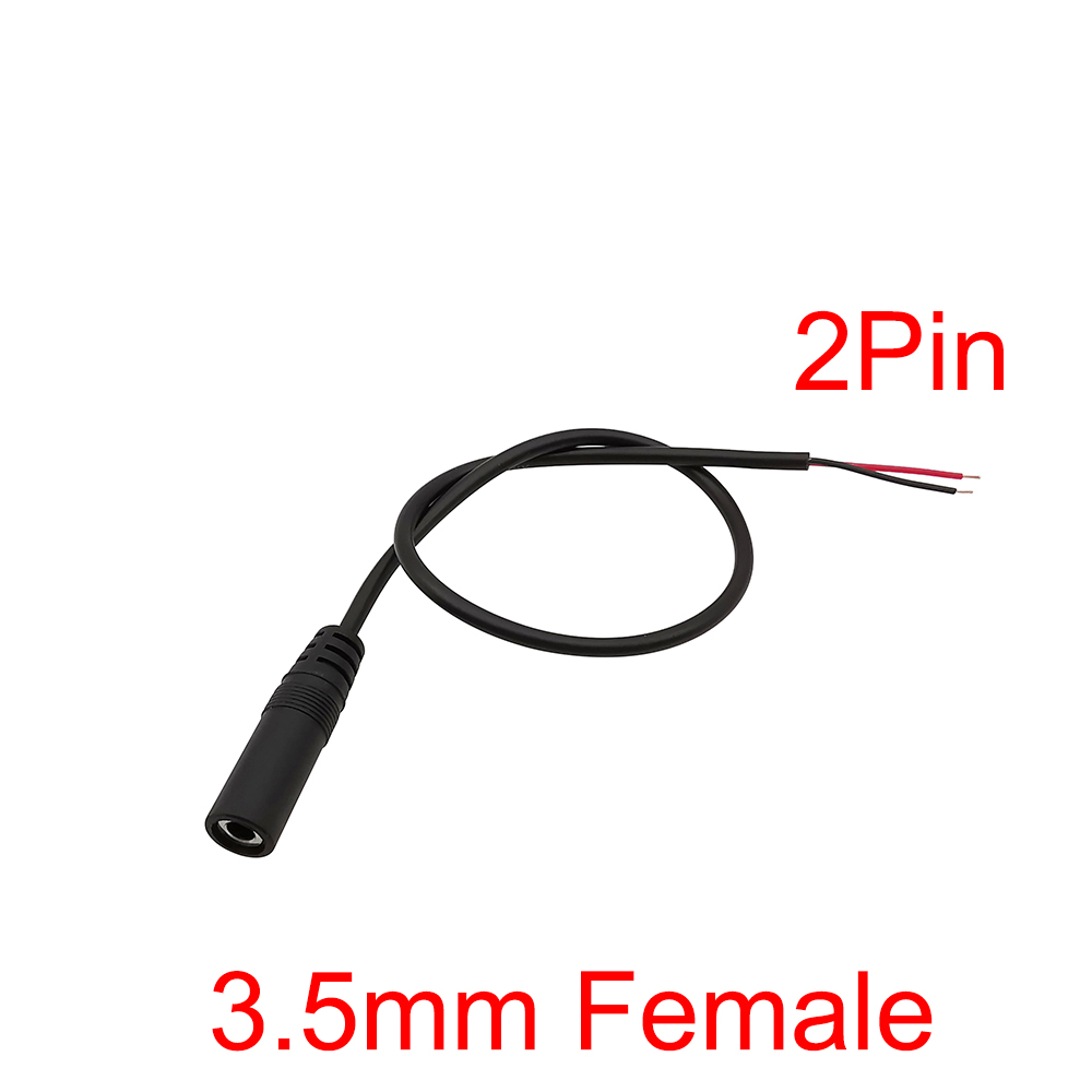 1/5 Uds 2,5mm 3,5mm Mono Cable de Audio estéreo macho hembra conector Jack 2/3/4Pin Cable de extensión DIY auricular micrófono Cable de reparación: Rojo / Bajo 5 Unids