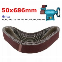 Bande Abrasive pour ponceuse à bande 60/120/240/320/400/600/800/1000, 1 pièce